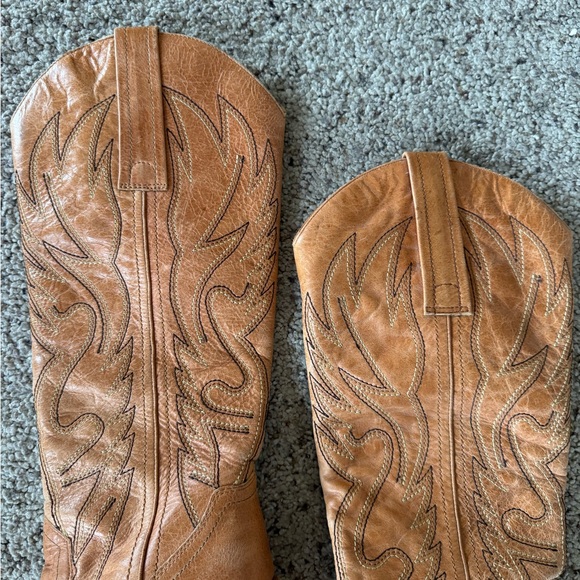 Jessica Simpson RARE Alan heeled western cowgirl boots size 8 - Picture 3 of 12